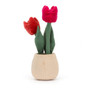 JELLYCAT Amuseable Tulip Pot, 12 x 4-in 