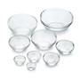 DURALEX Stackable Glass Bowls Set - Clear, 9-Piece Set 