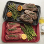 CUISINART Grilling Prep and Serve Trays - Black & Red, 17 x 105-in 