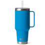 YETI Rambler Straw Mug 1.2 L - Straw Lid, Big Wave Blue 