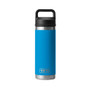 YETI Rambler Bottle 532 ML - with Chug Cap, Big Wave Blue 