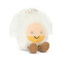 JELLYCAT Amuseable Boiled Egg Bride, 6 x 4-in 