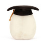 JELLYCAT Amuseable Boiled Egg Graduation, 6 x 4-in 