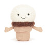 JELLYCAT Amuseable Ice Cream Cone, 6 x 4-in 