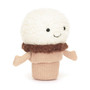 JELLYCAT Amuseable Ice Cream Cone, 6 x 4-in 