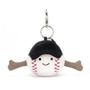 JELLYCAT Amuseable Sports Baseball Bag Charm, 5 x 2-in 