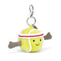 JELLYCAT Amuseable Sports Tennis Bag Charm, 5 x 2-in 