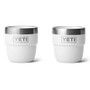 YETI Rambler 118 ML Stackable Espresso Cup - Set of 2, White