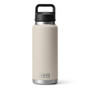 YETI Rambler Bottle 1 L - with Chug Cap, Cape Taupe