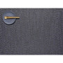CHILEWICH Moire Placemat Rectangle - Zephyr Dark Blue, 14 x 19-in