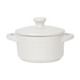 NOW DESIGNS Mini Cocotte Stoneware - Speckled White, 9oz