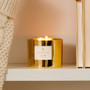 THYMES Frasier Fir - Gold 3-Wick Candle, 17oz
