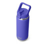 YETI Rambler Water Bottle 769 ML - Colour-Matched Straw Cap, Ultramarine