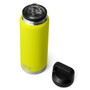 YETI Rambler Bottle 1 L - with Chug Cap, Firefly Yellow