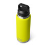 YETI Rambler Bottle 1 L - with Chug Cap, Firefly Yellow