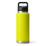 YETI Rambler Bottle 1 L - with Chug Cap, Firefly Yellow