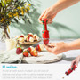 DREAMFARM Hullapit - 3-in-1 Berry Huller & Pitter