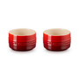 LE CREUSET Cerise Stackable Ramekins, Set of 2 