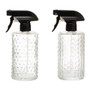 CREATIVE CO-OP Spray Bottle Embossed Glass - Assorted 