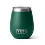 YETI Rambler Wine Tumbler 295 ML - MagSlider Lid, Black Forest Green 