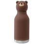 ASOBU Honey Brown Bear Bestie Bottle - Vacuum Insulated, 16oz 