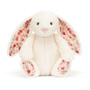 JELLYCAT Blossom Cream Bunny - Berry, Medium 
