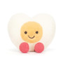JELLYCAT Amuseables Heart Boiled Egg 