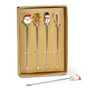 ABBOTT Cocktail Picks - Holiday Icon, Set of 4 