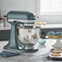 KITCHENAID Artisan Series 5 Quart Tilt-Head Stand Mixer - Premium Accessory Pack, Juniper 
