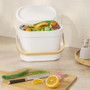 UMBRA Bellwood Compost Bin, White Natural 