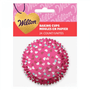 WILTON Baking Cups Valentine's Day - Scatter Hearts, 24 Pieces 