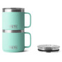 YETI Rambler 414 ml Stackable Mug - Ceramic Lining, Seafoam 
