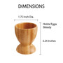  Bamboo Egg Cup, Set of 2 