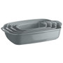 EMILE HENRY Small Rectangular Oven Dish - Perle, 30 x 19 cm 