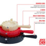 JOYCE CHEN Dumpling Press - Assorted Sizes, 3-Piece Set 