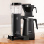 MOCCAMASTER KBGT 10 Cup Coffee Maker - Automatic Drip-Stop, Midnight Black 