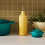 Camomille Olive Branch Oil Cruet - Stoneware, 0.6L