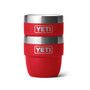 YETI Rambler 118 ML Stackable Espresso Cup - Set of 2, Rescue Red 