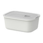MEPAL EasyClip 2.0 Rectangular Storage Box - 700ml, Nordic White 