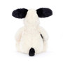 JELLYCAT Bashful Black & Cream Puppy, Medium 