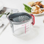 TOVOLO Gravy Strainer & Fat Separator – Charcoal, 4-Cup 