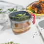 TOVOLO Gravy Strainer & Fat Separator – Charcoal, 4-Cup 