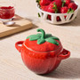 LE CREUSET Strawberry Mini Cocotte - Fruit Collection, 0.57L 