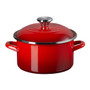 Cerise Petite Stockpot - Enamel on Steel, 3.7L