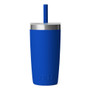 YETI Rambler Jr. 295 ml Tumbler - Silicone Straw Lid, Royal Blue 