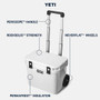 YETI Roadie 32 Wheeled Cooler, Pace Purple 
