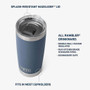 YETI Rambler Tumbler 591 ML - MagSlider Lid, Pampa Green 