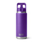 YETI Rambler Water Bottle 769 ML - Colour-Matched Straw Cap, Pace Purple 
