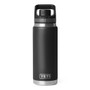 YETI Rambler 769 ML Water Bottle - Flip Chug Cap, Black 
