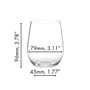 RIEDEL The O Wine Tumbler - Viognier + Chardonnay, Box of 2 